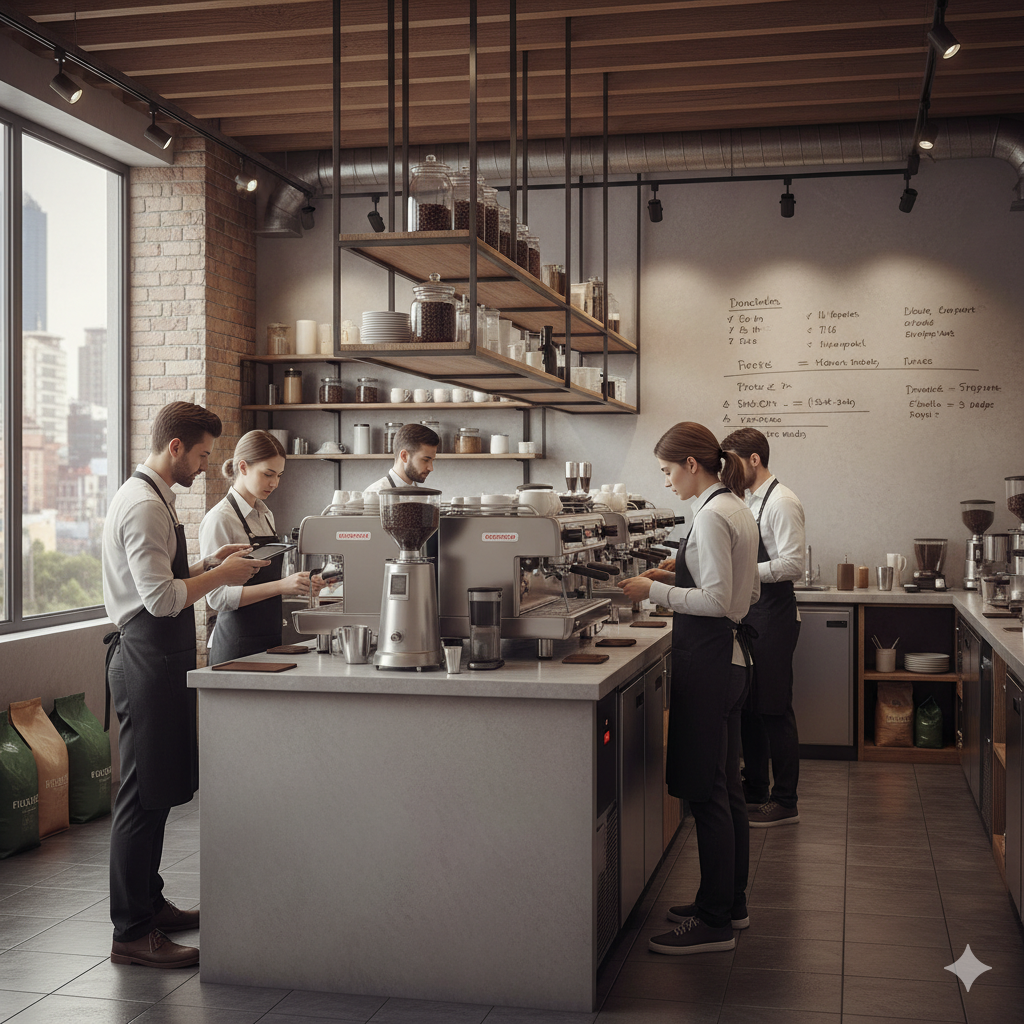Espresso training area